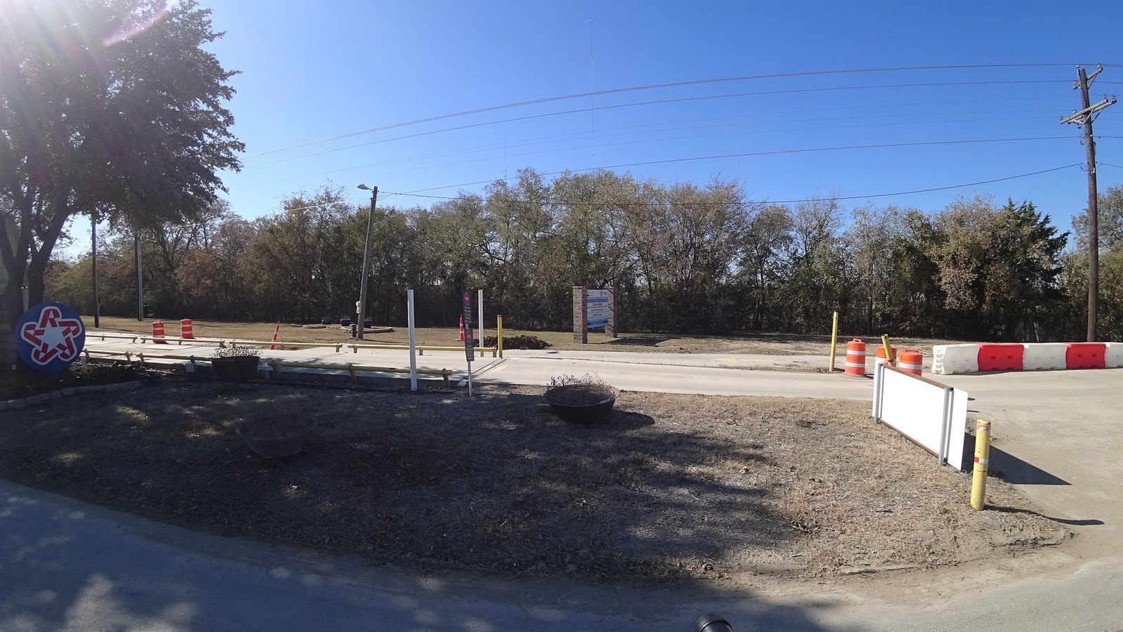 Entrance to Camelot Landfill on Huffines Blvd in Lewisville, where Flower Mound residents can drop off up to 10 cubic yards free