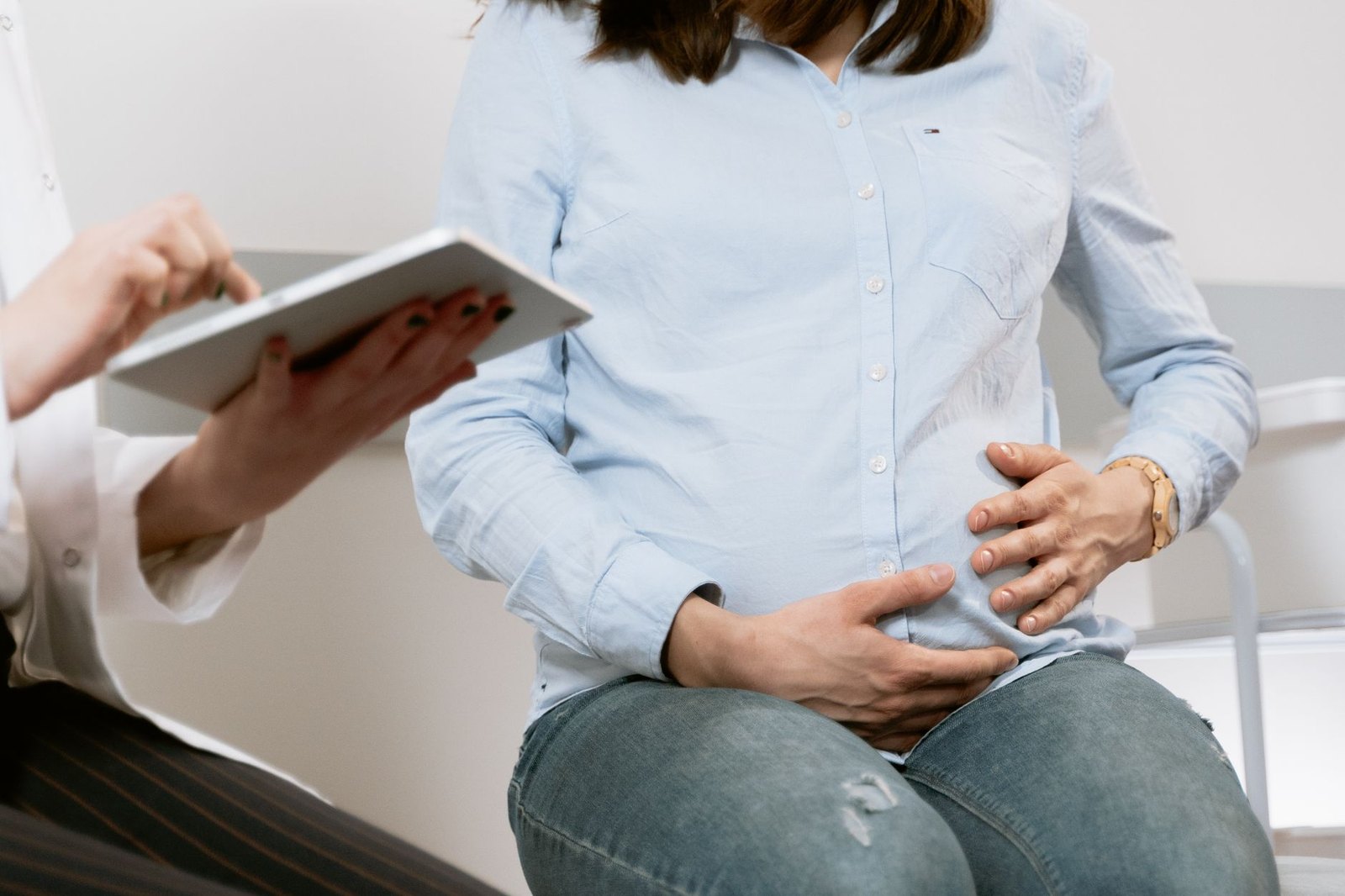 Public health nurse consultation pregnant woman