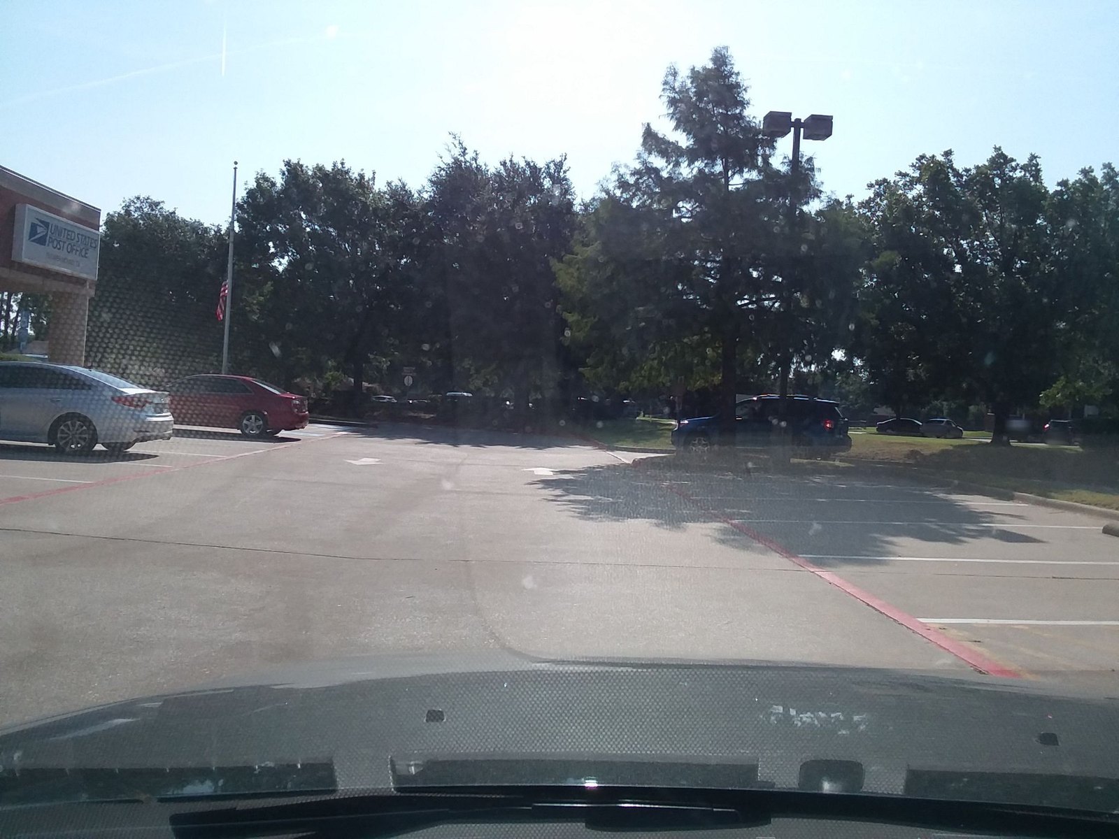 Exterior of Flower Mound Town Hall on Cross Timbers Road, where council meetings are held