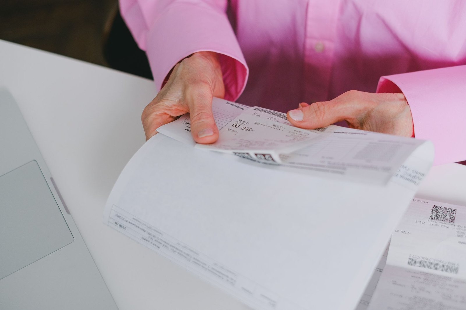 Close-up of a residential property tax statement