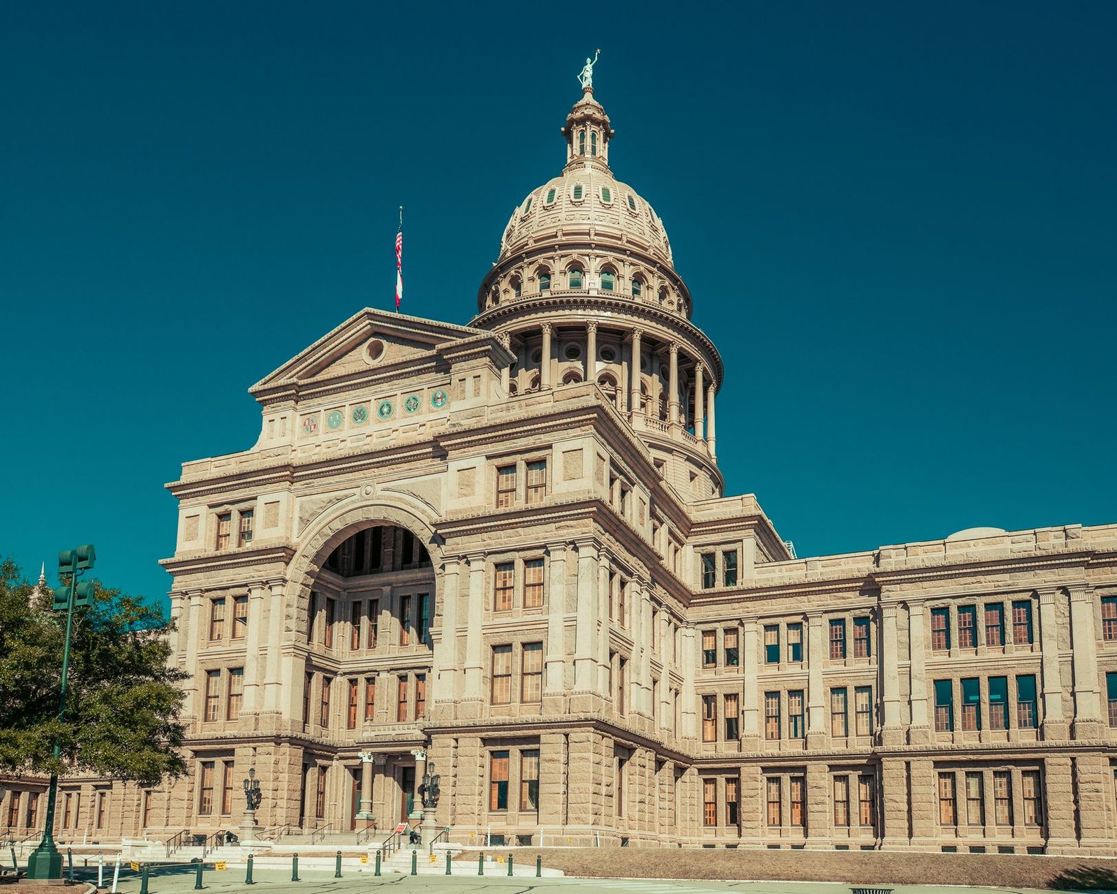 Texas State Capitol building dome exterior Austin