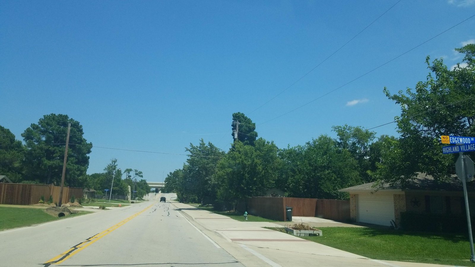 Meadowbrook Drive in Highland Village, one of seven streets slated for Phase 3 pavement reconstruction