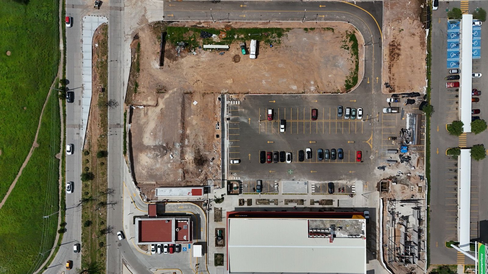 The 3.67-acre site at 4200 River Walk Drive where Flower Mound's Performing Arts Center is planned