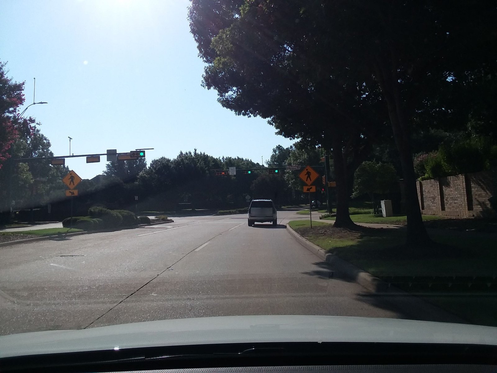Active construction at the FM 2499 and FM 3040 intersection in Flower Mound, Texas