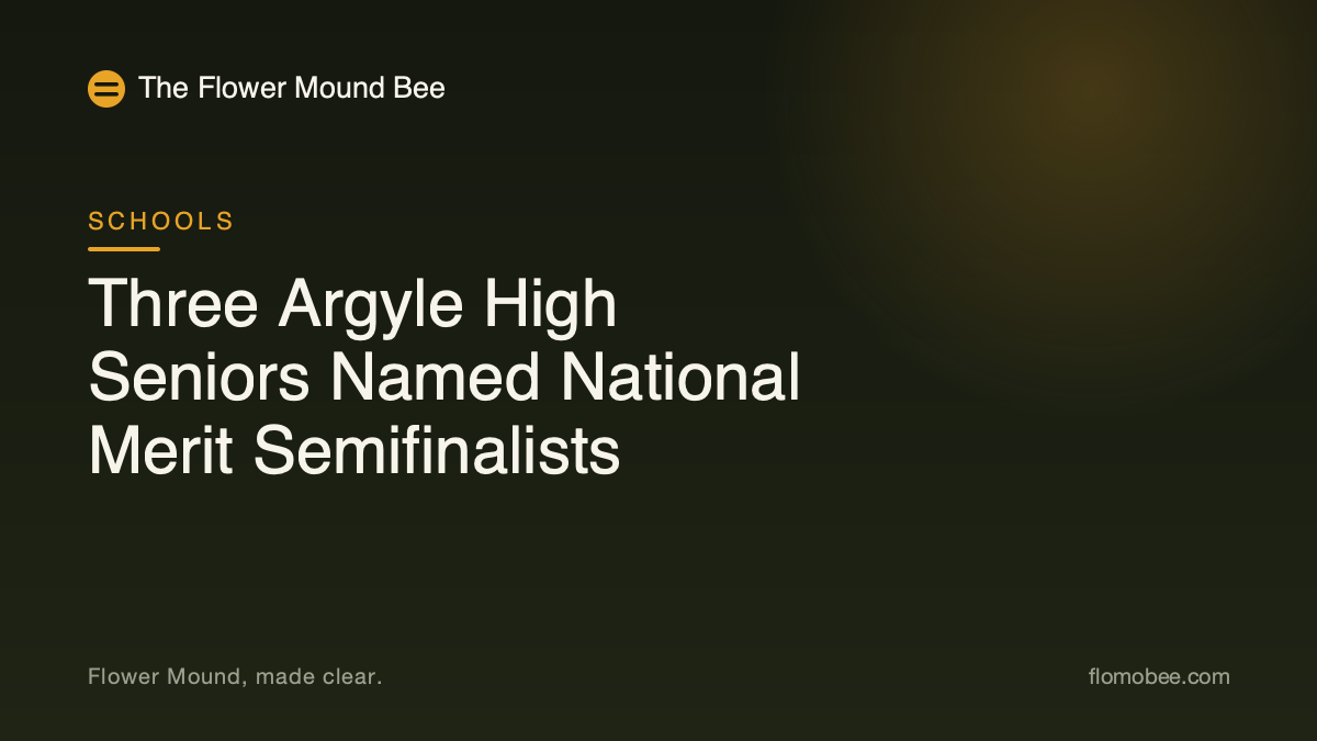 Argyle High School students celebrating academic recognition