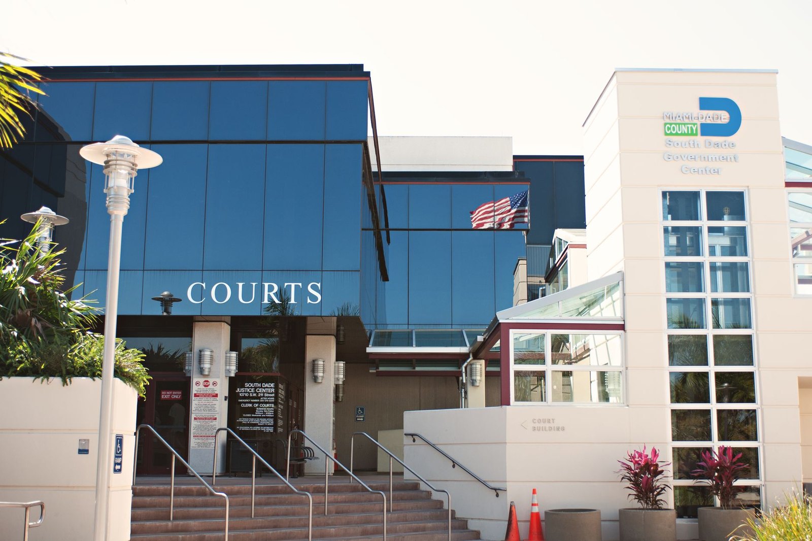 Municipal court building exterior