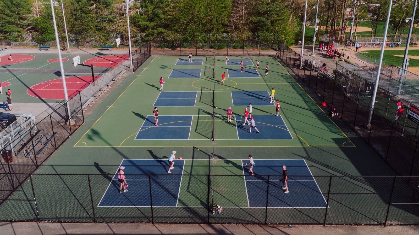 Twelve outdoor pickleball courts planned for the new Trotter Park in Flower Mound