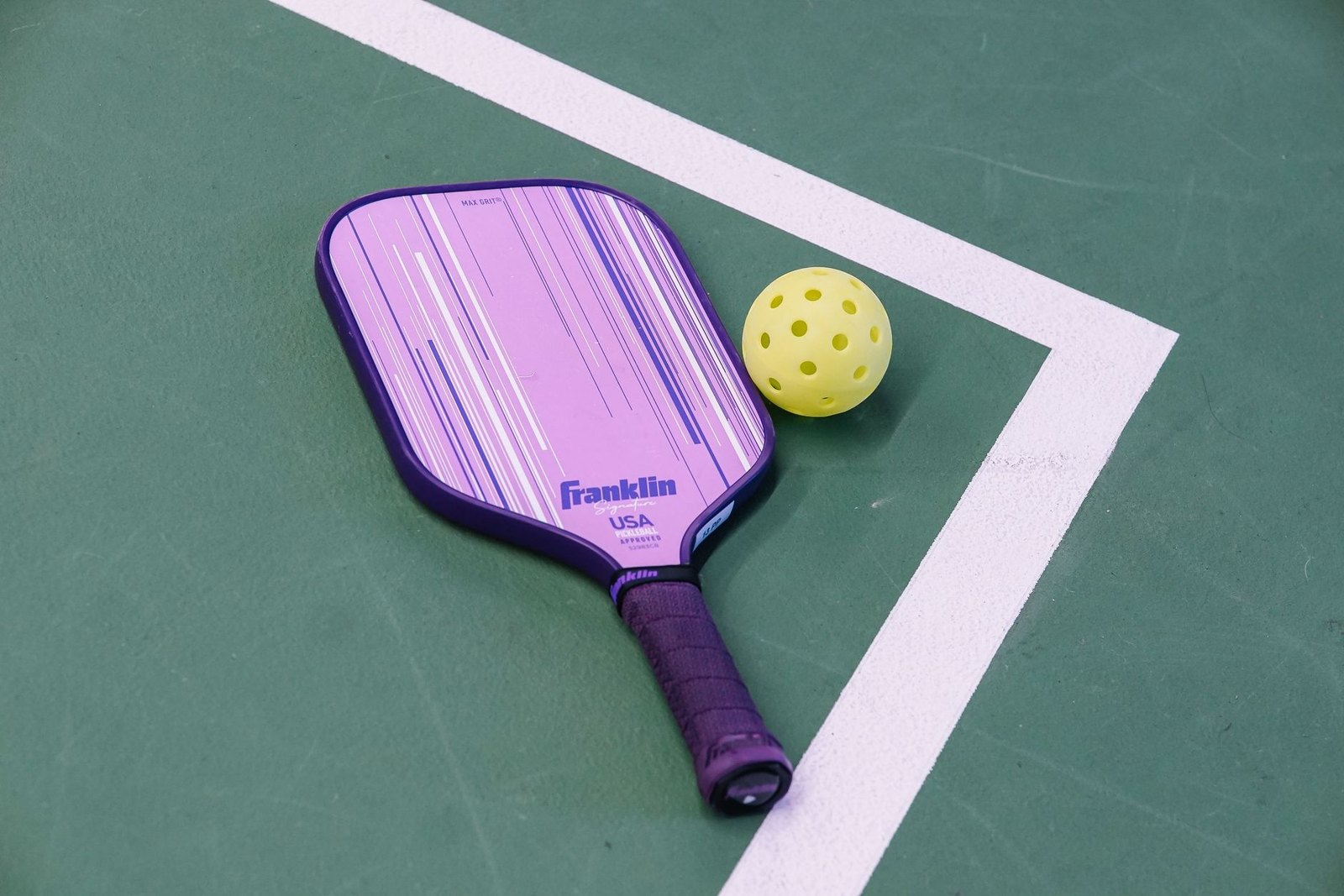 Pickleball courts at a community park, the type planned for Trotter Park in Flower Mound