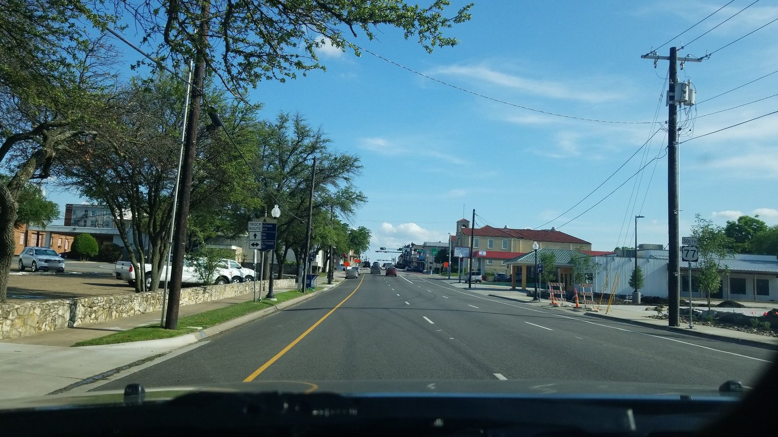 Newly completed U.S. 380 overpass with open lanes and fresh pavement in Denton County